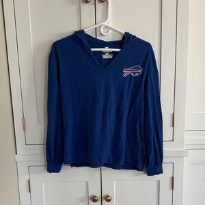 Fanatics Women's Navy Buffalo Bills Pullover/Long Sleeve